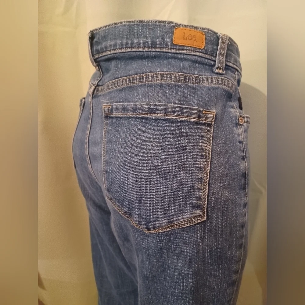 Lee Classic Fit Straight Leg Denim Jeans